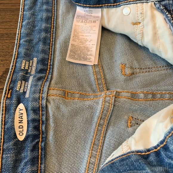 Old Navy.  Power slim straight. Petite. - Picture 3 of 4